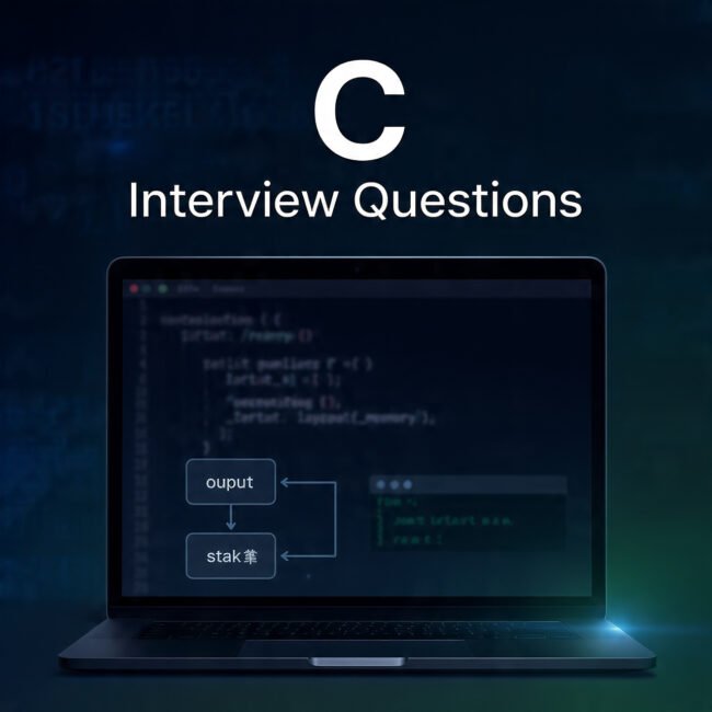 C Interview Questions and Answers – Intervue Questions